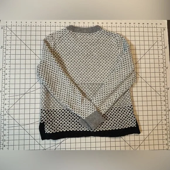 Madewell Women’s Size Medium Geo-Block Pullover Sweater - Picture 6 of 7